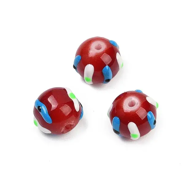 Baking Painted Glass Enamel Beads