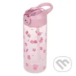 Tritanová fľaša na nápoje so slamkou Baagl Labky (500 ml)