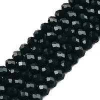 Opaque Solid Color Glass Beads Strands
