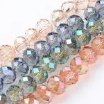Electroplate Glass Beads Strands