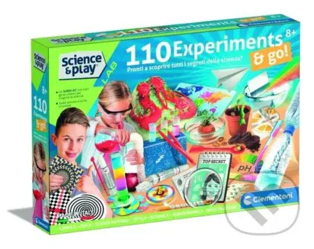 Clementoni sada - Experimenty 110 - hra z kategorie Vzdělávací hry