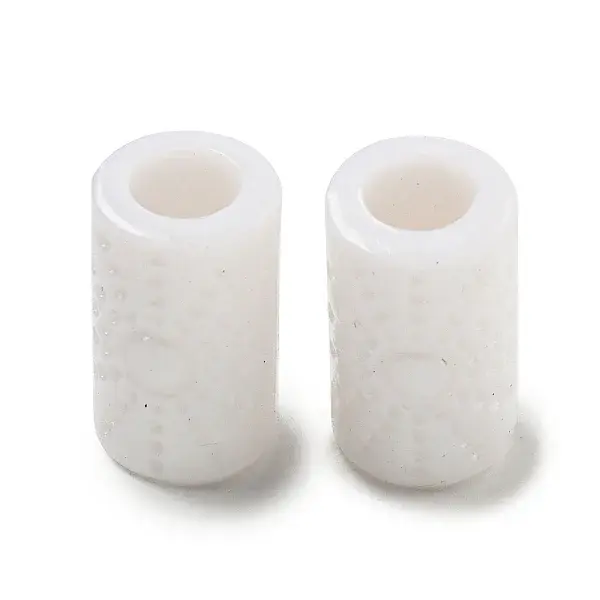 Opaque Acrylic European Beads