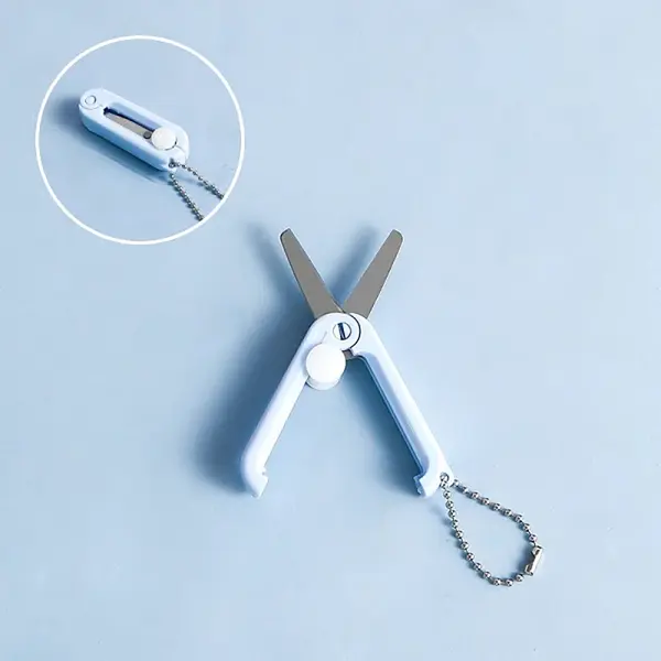 Stainless Steel Safe Portable Travel Scissors
