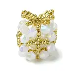 Christmas Seed Beads Beaded Charms