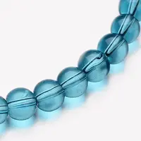 Glass Round Bead Strands