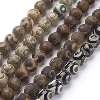 Tibetan Style dZi Beads