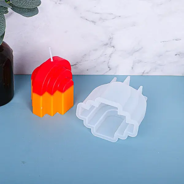 DIY Candle Silicone Molds Making