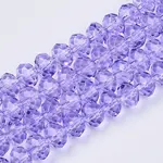 Baking Paint Glass Beads Strands
