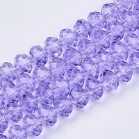 Baking Paint Glass Beads Strands