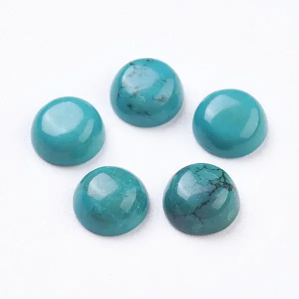 Natural Howlite Cabochons