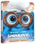 Šmoulové: Zapomenutá vesnice Steelbook (Blu-ray + DVD) - film z kategorie Dětské a animované