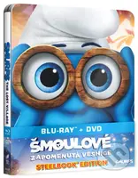 Šmoulové: Zapomenutá vesnice Steelbook (Blu-ray + DVD) - film z kategorie Dětské a animované