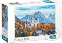 Zámek Neuschwanstein (1000 dílků) - puzzle z kategorie Umělecké