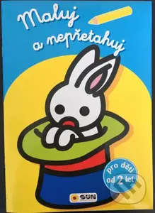 Maluj a nepřetahuj - světle modré od 2 let - kniha z kategorie Omalovánky