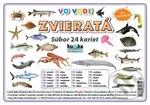 Súbor 24 kariet - Zvieratá (vo vode) - Petr Kupka