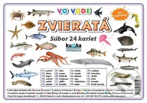 Súbor 24 kariet - Zvieratá (vo vode) - Petr Kupka