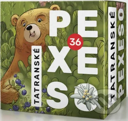 Tatranské pexeso - Katarína Cermanová - hra z kategorie Vzdělávací hry