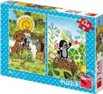 Krtek a kamarádi - puzzle z kategorie 15 - 60 dílků