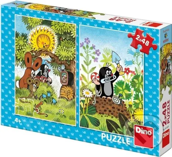 Krtek a kamarádi - puzzle z kategorie 15 – 60 dielikov