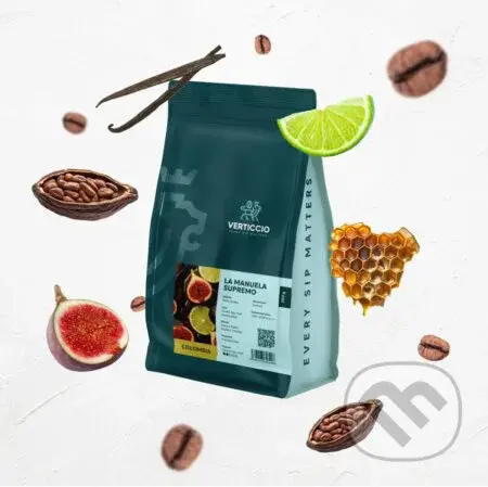 Verticcio Colombia La Manuela Supremo (Pražená zrnková káva, 200g)
