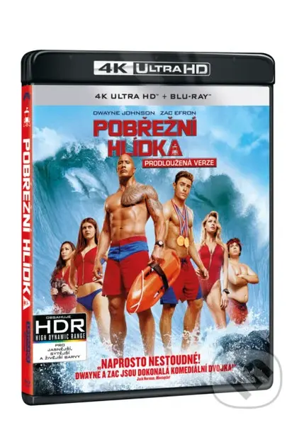 Pobřežní hlídka Ultra HD Blu-ray (UHD + BD) - Seth Gordon - film z kategorie Akční komedie