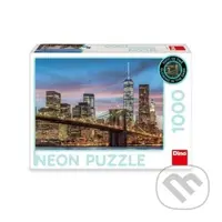 Puzzle 1000 New York neon - puzzle z kategorie Svítící