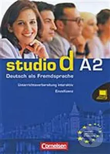 studio d A2 - příručka učitele /CD-ROM/ - audiokniha z kategorie Jazykové učebnice a slovníky