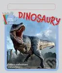 Dinosaury (Knižka s omaľovánkami a skladačkami) - kniha z kategorie Pro děti