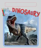 Dinosaury (Knižka s omaľovánkami a skladačkami) - kniha z kategorie Pro děti