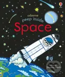 Peep inside space - Anna Milbourne, Simona Dimitri (Ilustrátor) - kniha z kategorie Pro děti