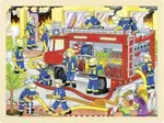 Boj s ohněm (Dřevěné puzzle) - puzzle z kategorie Maxi dílky