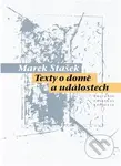 Texty o domě a událostech - Marek Stašek - kniha z kategorie Poezie