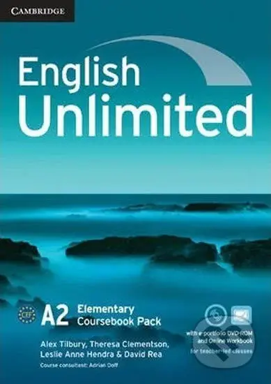 English Unlimited Elementary Coursebook with E-Portfolio and Online Workbook Pack - kniha z kategorie Jazykové učebnice a slovníky