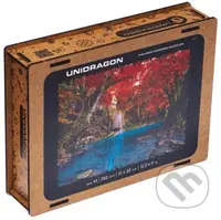 Erawan vodopád M (Unidragon drevené puzzle) - puzzle z kategorie Přírodní scenérie
