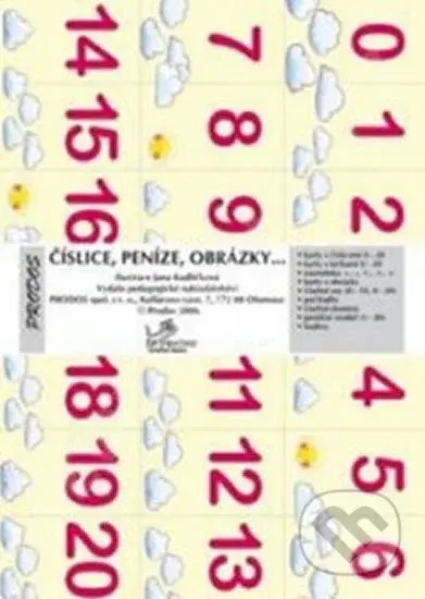 Číslice, peníze, obrázky - pro 1. ročník - kniha z kategorie 1. stupeň