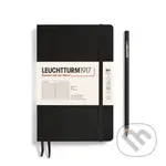 Leuchtturm1917 Zápisník Black Softcover B6+ linkovaný