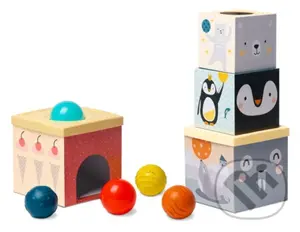 Sada kociek a loptičiek Severný pól - hra z kategorie Vzdělávací hry