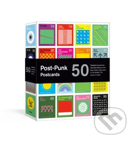 Post-Punk Postcards (50 Designs of Influential Albums, from New Order's Movement to The Smiths' The Queen Is Dead)