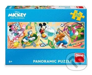 Mickey s kamarády sportují - puzzle z kategorie 60 - 300 dílků