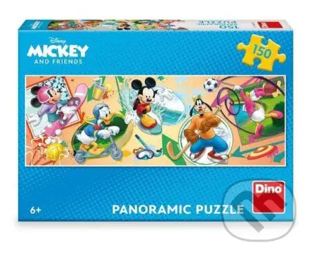 Mickey s kamarády sportují - puzzle z kategorie 60 - 300 dílků