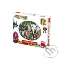 Dřevěné kostky Zafari