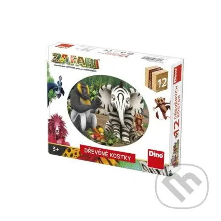 Dřevěné kostky Zafari