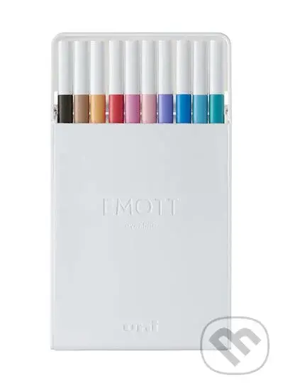 EMOTT fine liner sada 10 ks - pastelové barvy