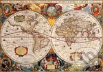 Antique World Map - puzzle z kategorie 500 - 1000 dílků