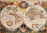 Antique World Map - puzzle z kategorie 500 - 1000 dílků
