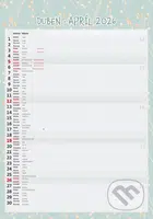 Rodinný plánovač 2026 - nástěnný kalendář