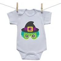 Boodyy Body s krátkym rukávom Halloween maska 74 (6-9 mesiacov)