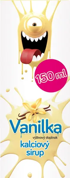 Kalciový sirup Vanilka, VULM