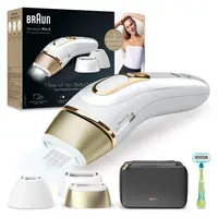 Braun IPL Silk·expert Pro 5, Odstraňovanie Chĺpkov v Pohodlí Domova, S Puzdro, 3 Hlavice, PL5242