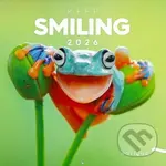 NOTIQUE nástěnný poznámkový kalendář Keep smiling (Úsměv, prosím) 2026